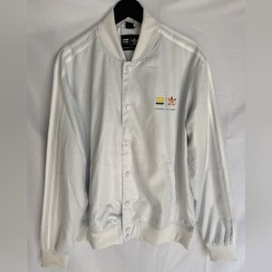 Adidas Pharrell Williams White Track Bomber Jacket Size XS Nwt